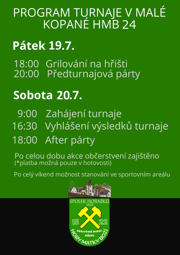 Program turnaje 2024